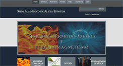 Desktop Screenshot of esponda.org